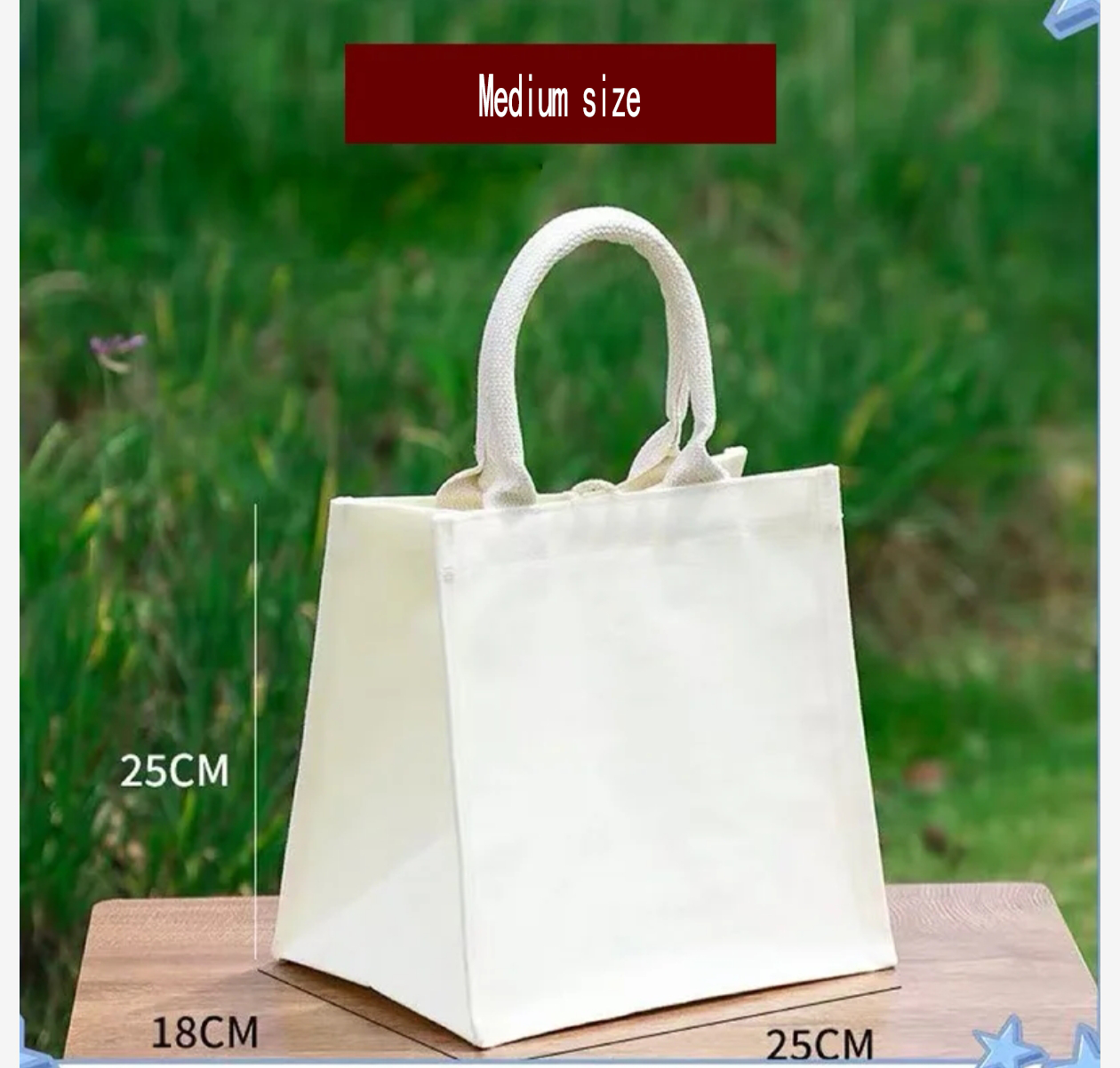Hand-printed Tote Bag