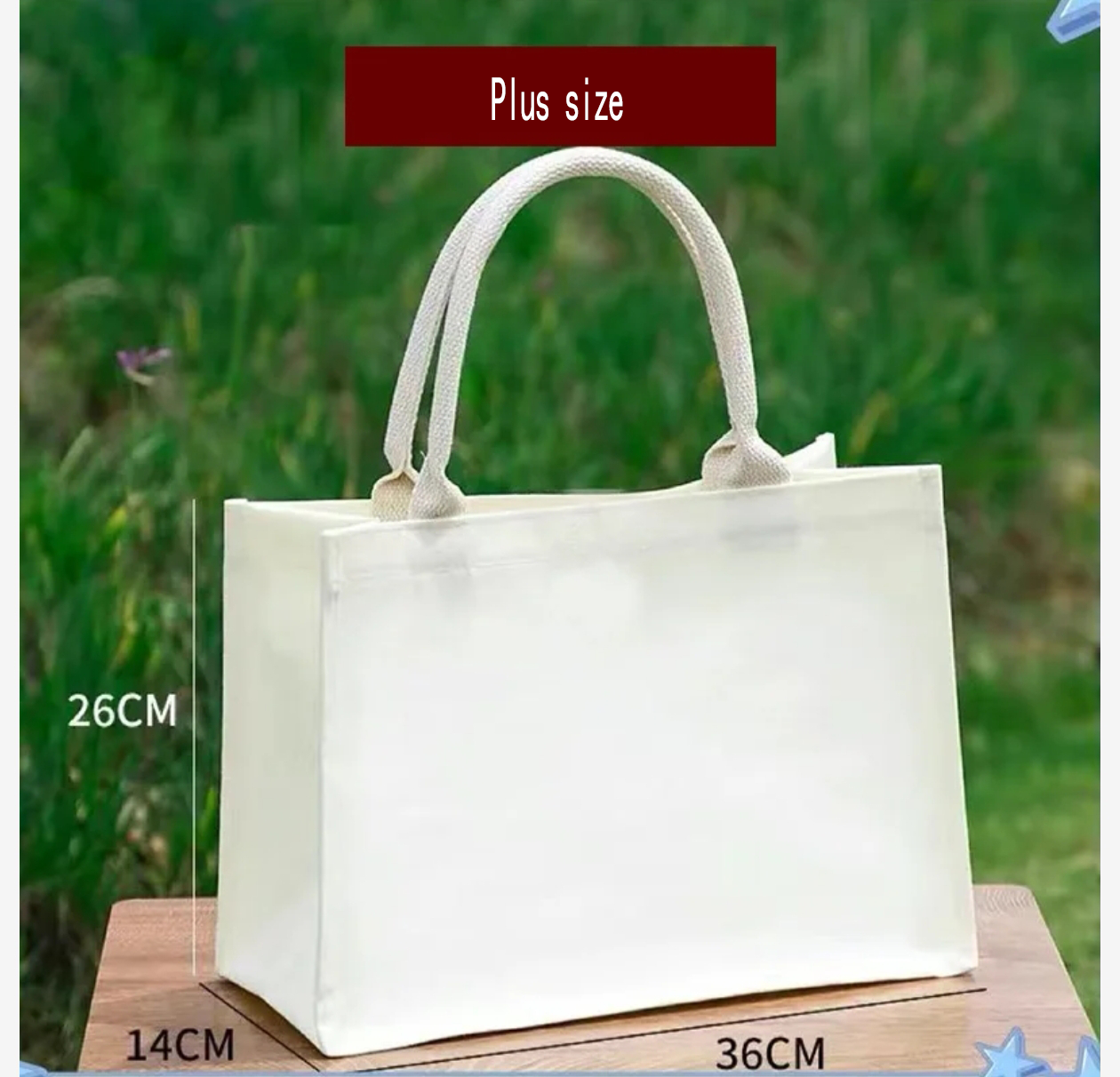 Hand-printed Tote Bag