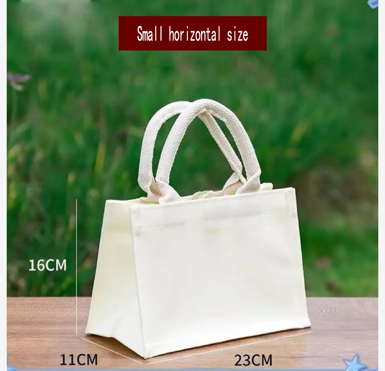 Hand-printed Tote Bag