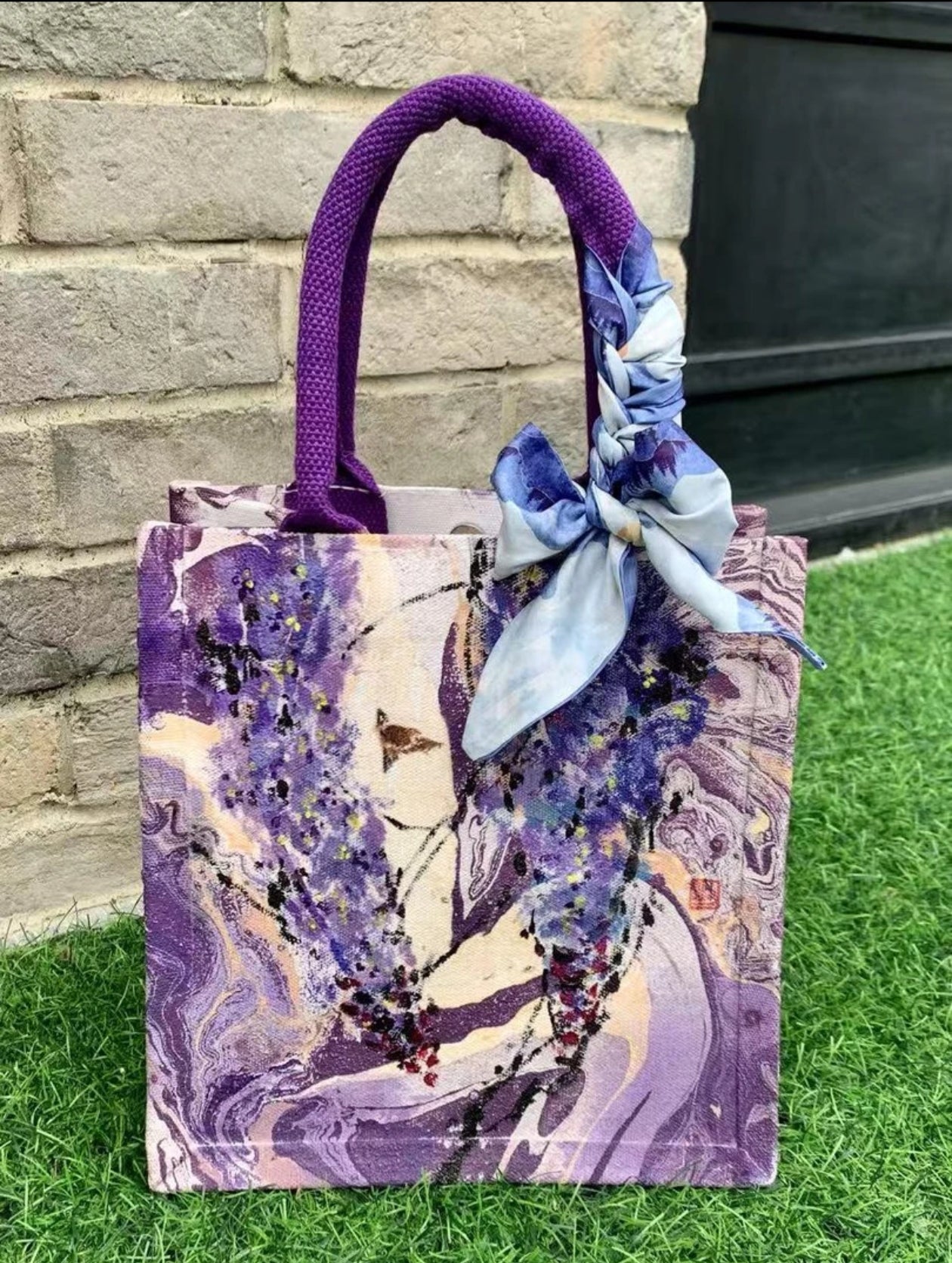 Custom Tote Bags, Handmade Craftsmanship, No Returns or Exchanges
