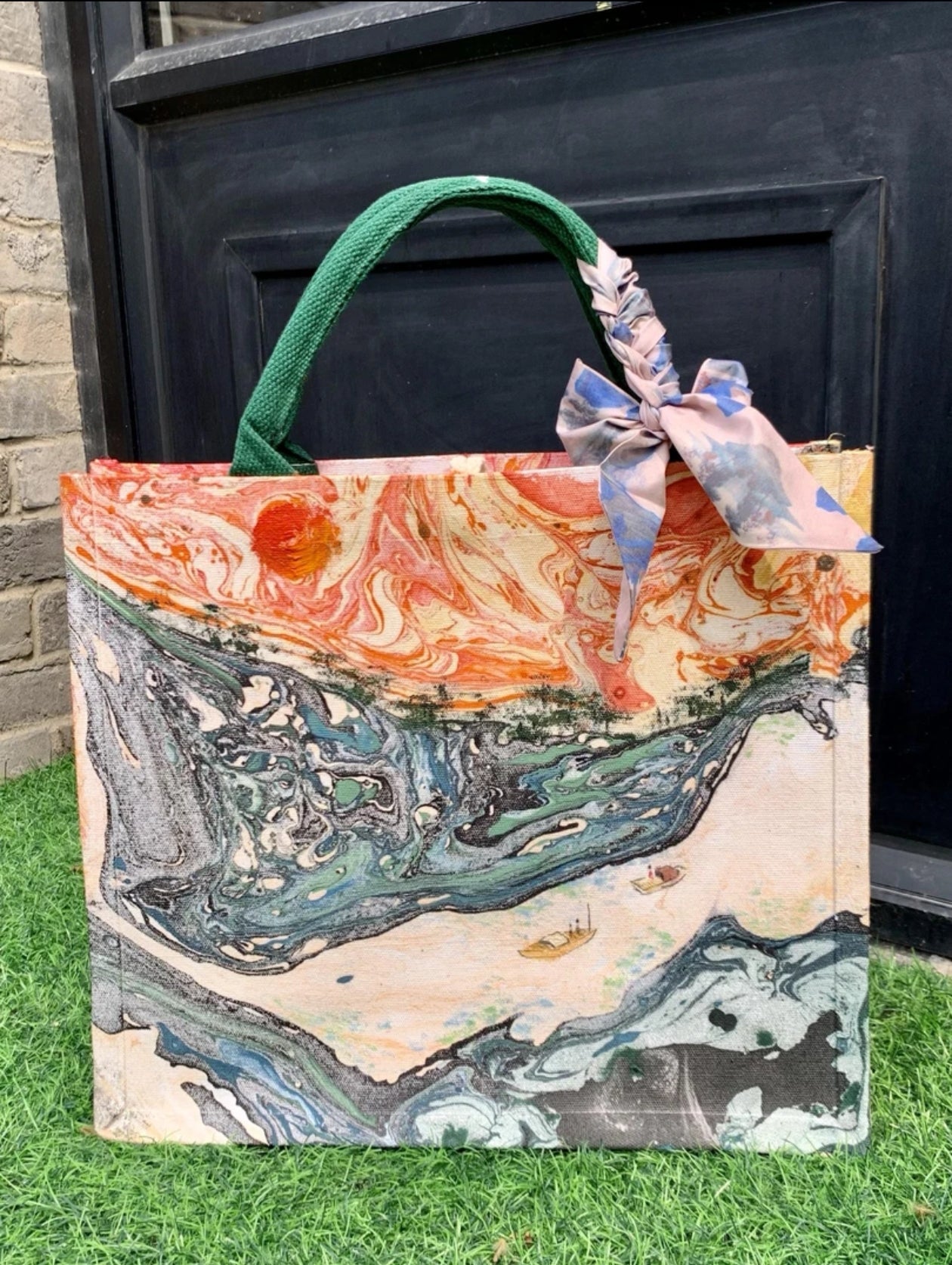 Custom Tote Bags, Handmade Craftsmanship, No Returns or Exchanges