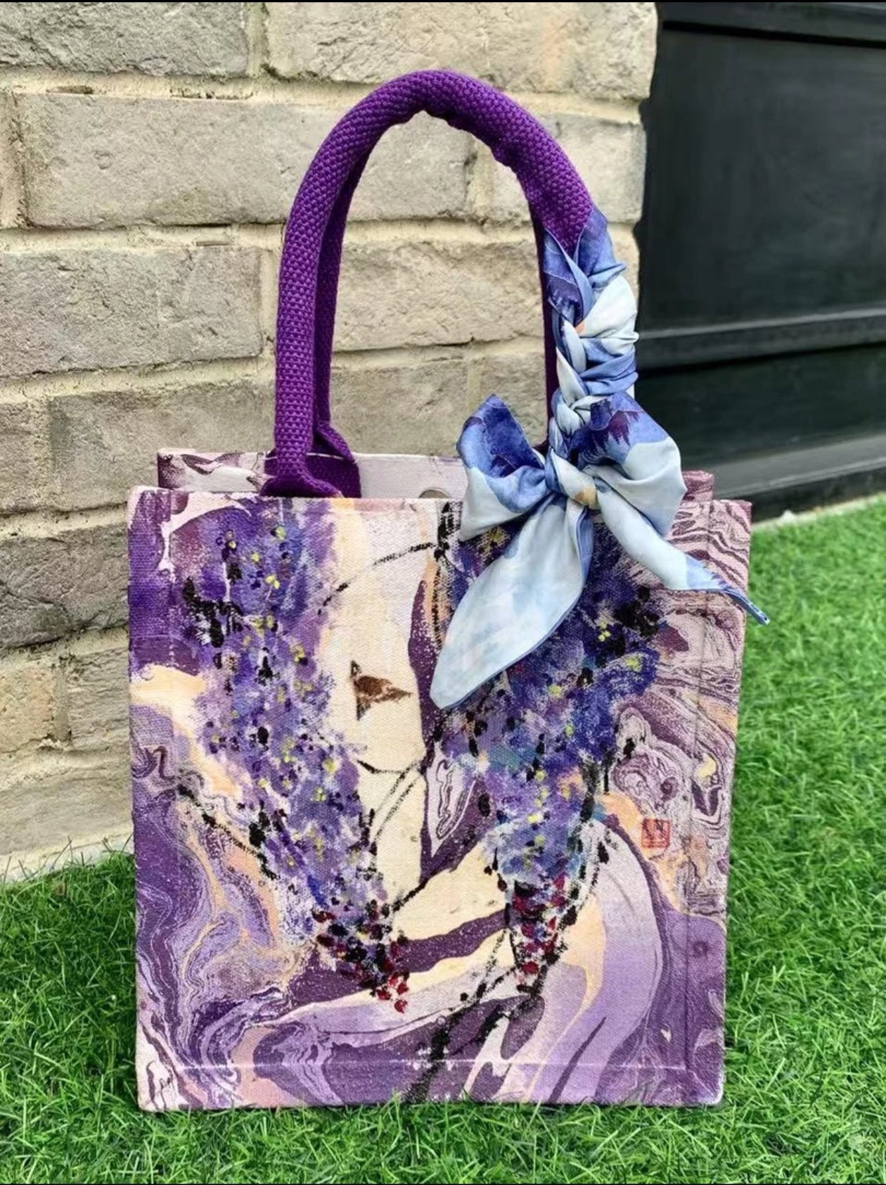 Custom Tote Bags, Handmade Craftsmanship, No Returns or Exchanges
