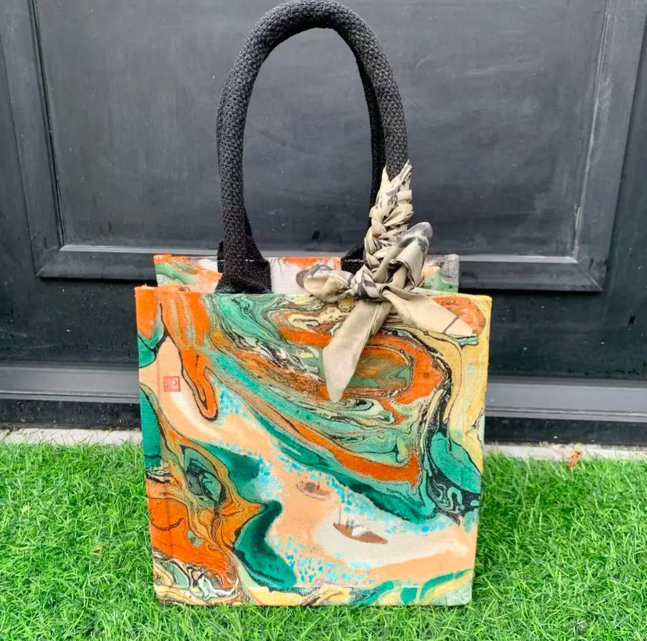 Custom Tote Bags, Handmade Craftsmanship, No Returns or Exchanges