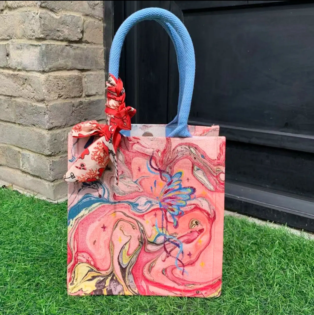 Custom Tote Bags, Handmade Craftsmanship, No Returns or Exchanges