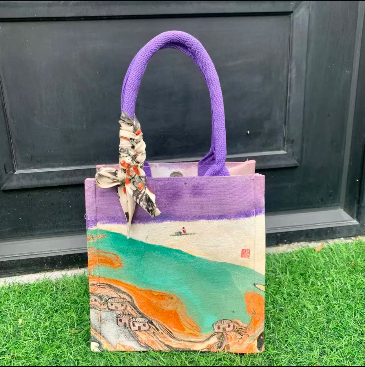 Custom Tote Bags, Handmade Craftsmanship, No Returns or Exchanges
