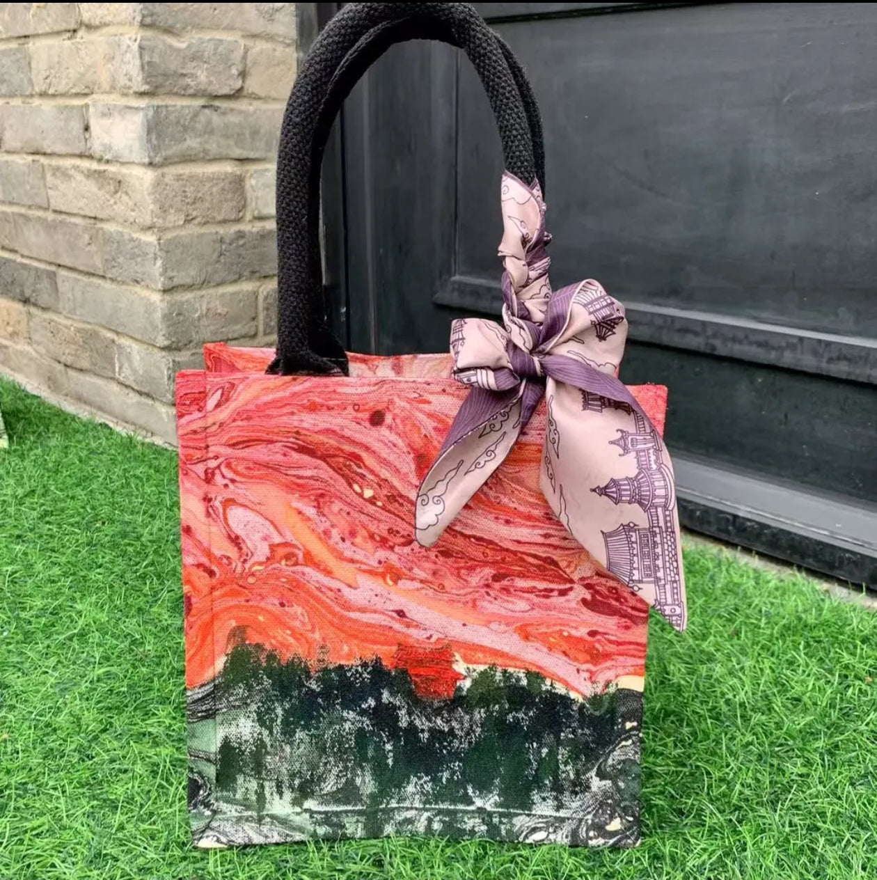 Custom Tote Bags, Handmade Craftsmanship, No Returns or Exchanges