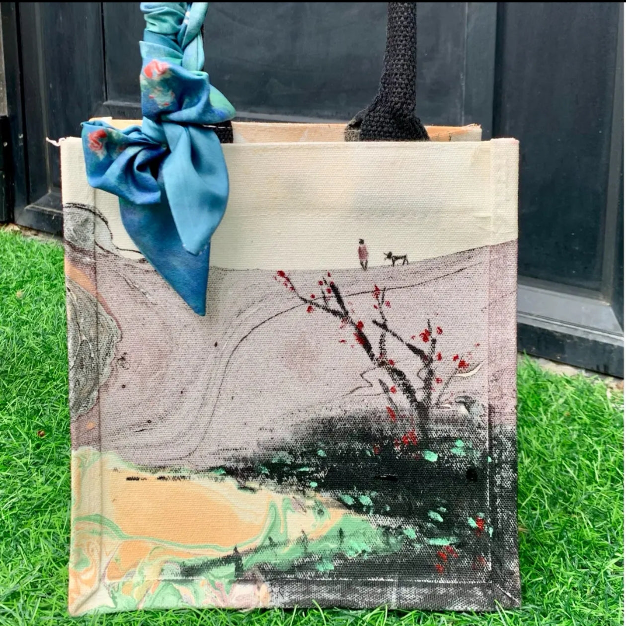 Custom Tote Bags, Handmade Craftsmanship, No Returns or Exchanges