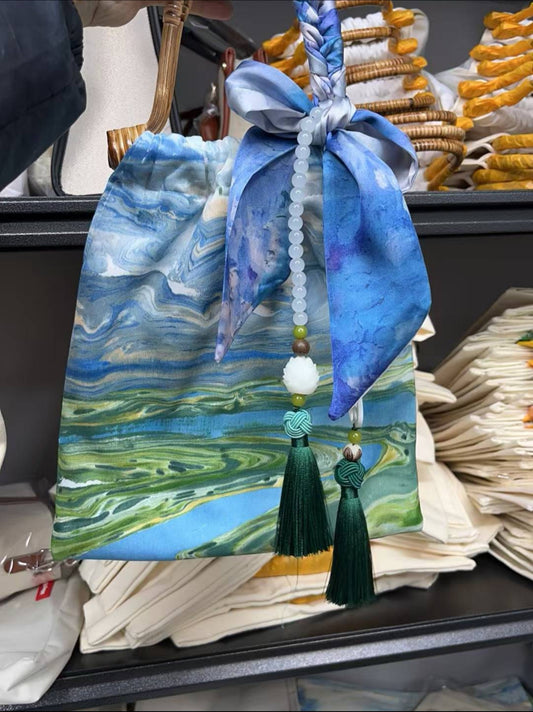 Bamboo Knot Shell Bag