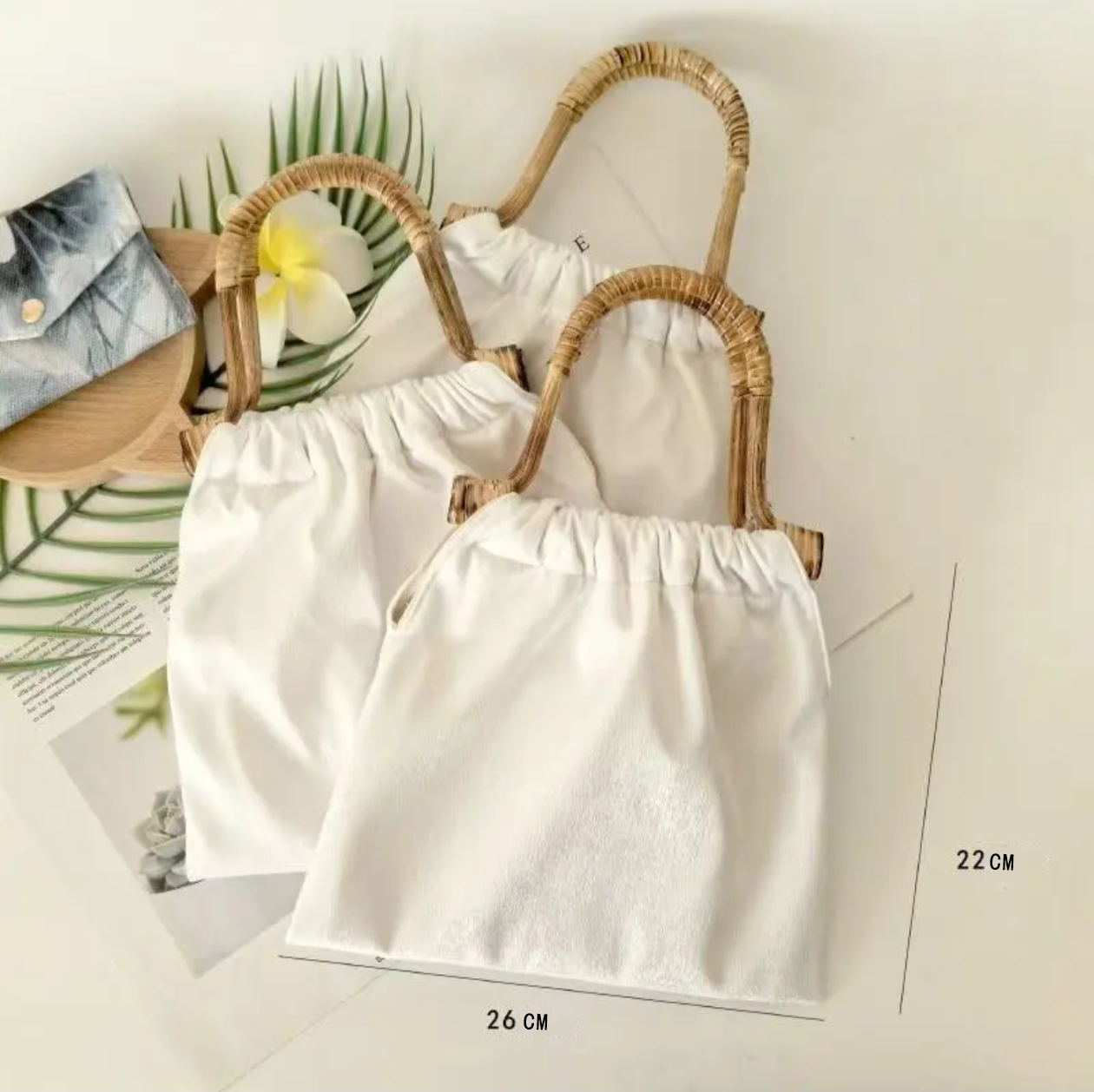 Bamboo Knot Shell Bag
