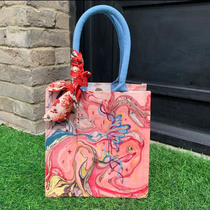 Custom Tote Bags, Handmade Craftsmanship, No Returns or Exchanges
