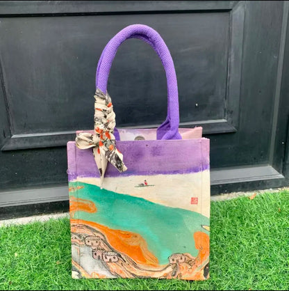 Custom Tote Bags, Handmade Craftsmanship, No Returns or Exchanges