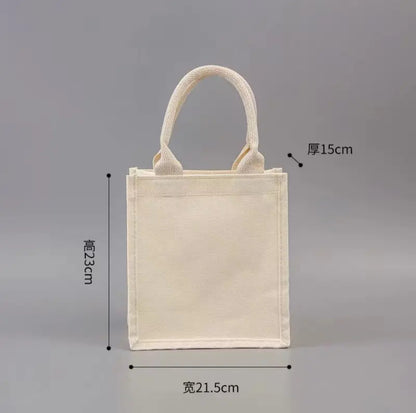 Custom Tote Bags, Handmade Craftsmanship, No Returns or Exchanges
