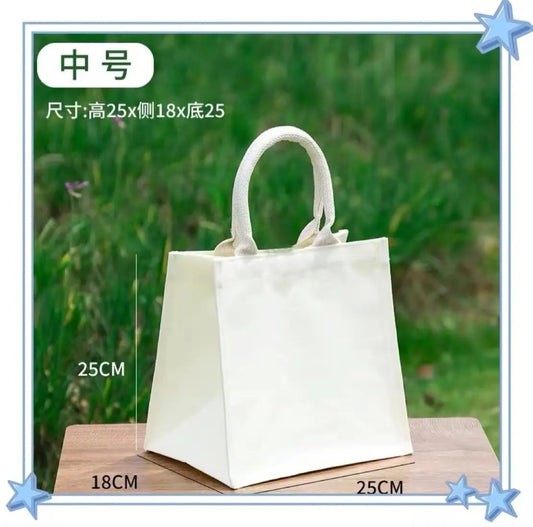 Custom Tote Bags, Handmade Craftsmanship, No Returns or Exchanges