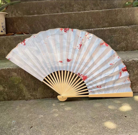 Handcrafted Artistic Folding Fans – Returns & Exchanges Not Supported