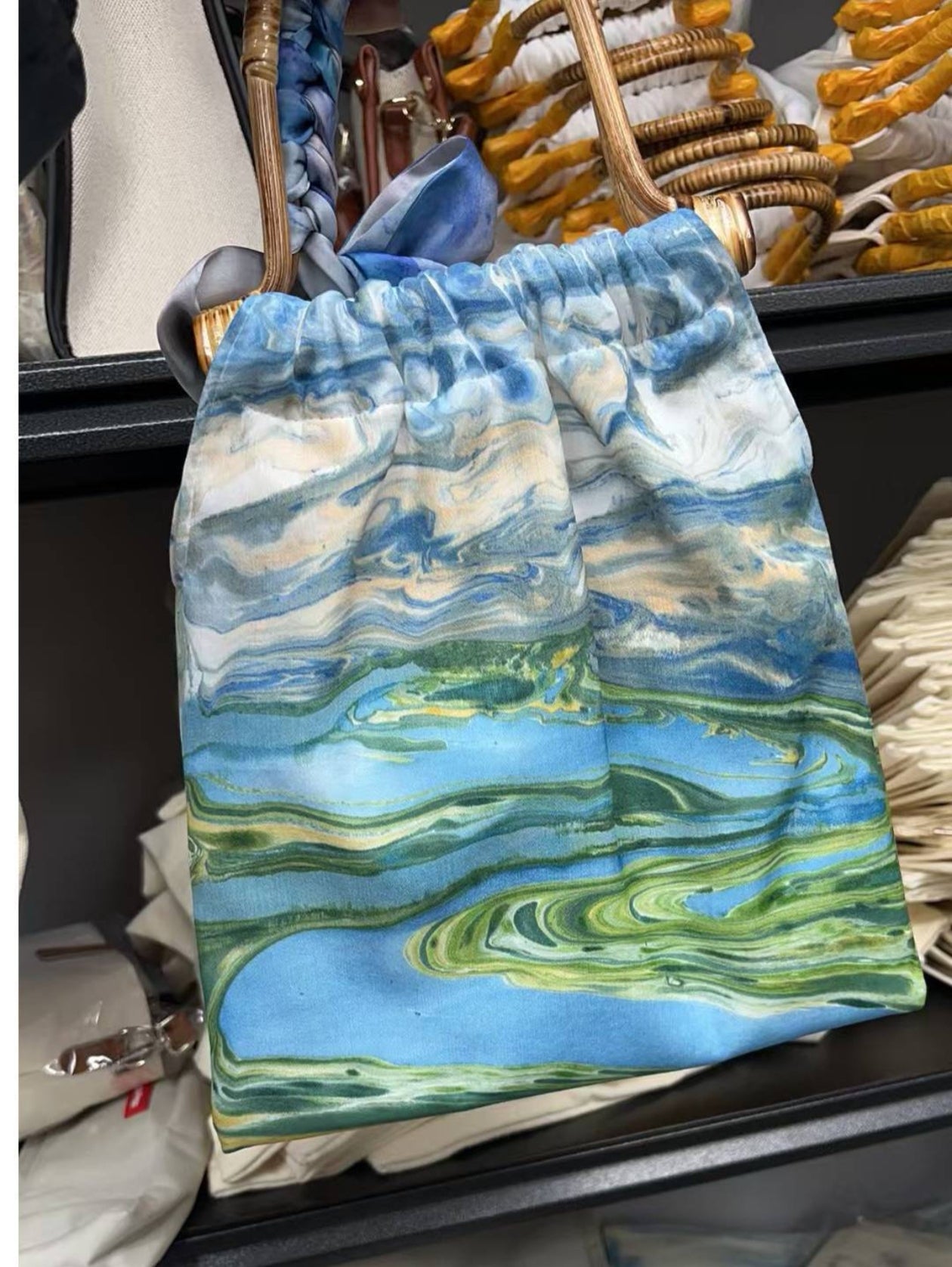 Bamboo Knot Shell Bag